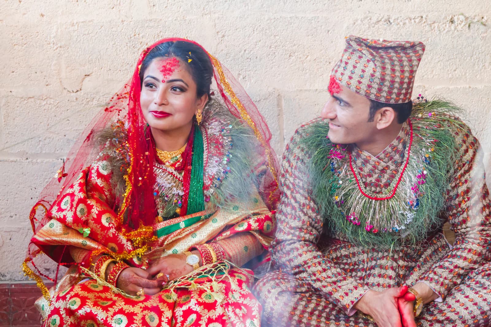 A wedding celebration set against the Darjeeling hills