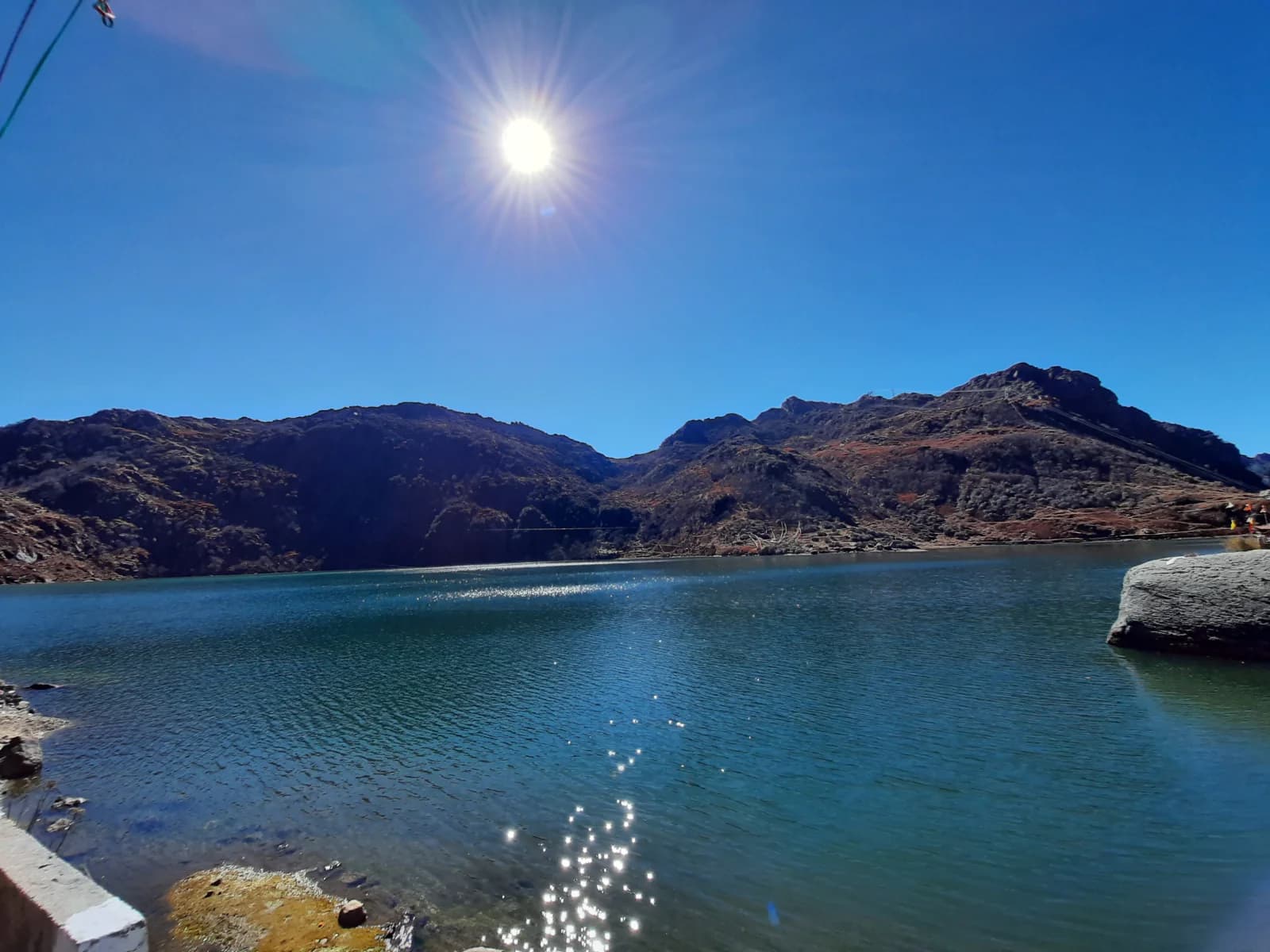 Tsomgo Lake, a popular excursion near Sinclairs Gangtok