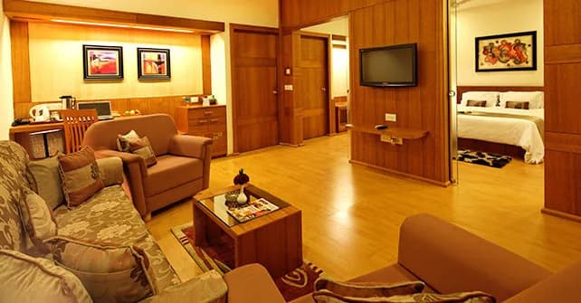 The Premier Suite interior at Sinclairs Siliguri