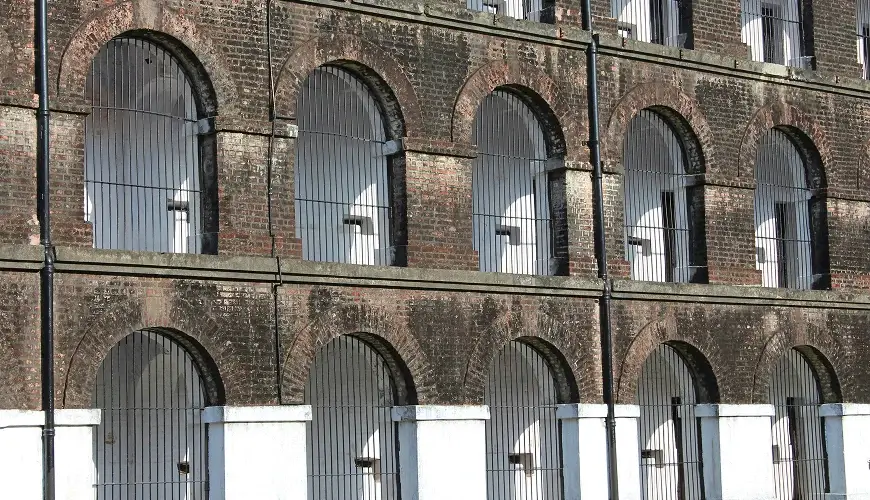 Light and Sound show at Cellular Jail