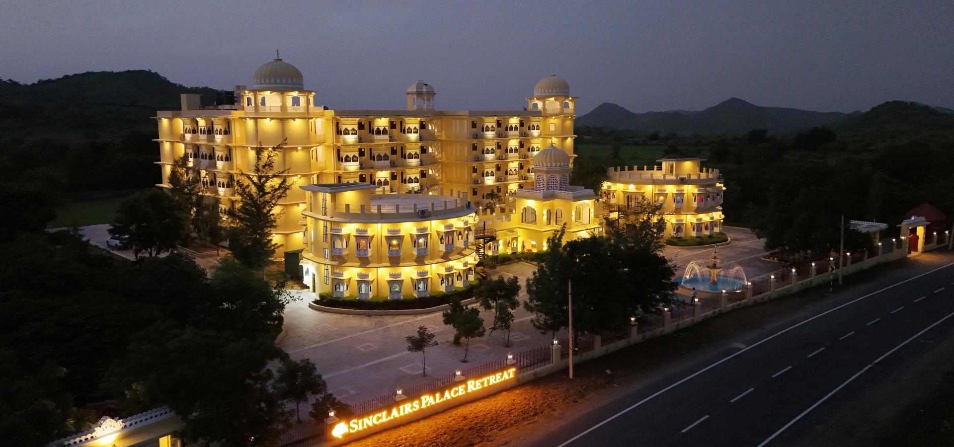 Sinclairs Palace Retreat Udaipur Night View